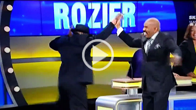 Mike Rozier on Family Feud!